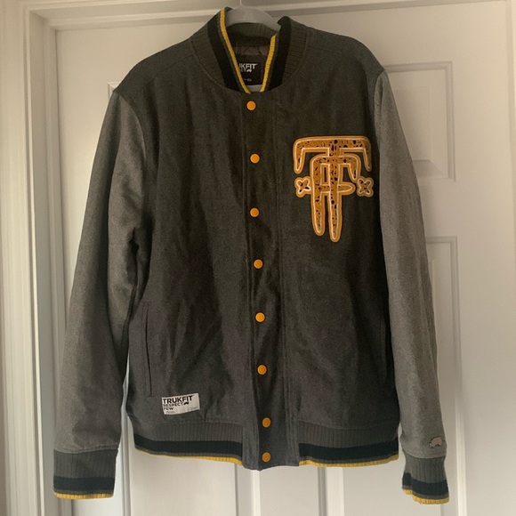 Trukfit “Trukfit Mob To The End” Gray & Yellow Men’s - Picture 5 of 16